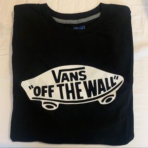 Vans Off the Wall black and white short sleeve